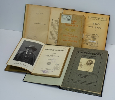 Restitutionsobjekte der UB Wien an die Erben der Buchhandlung Suschitzky