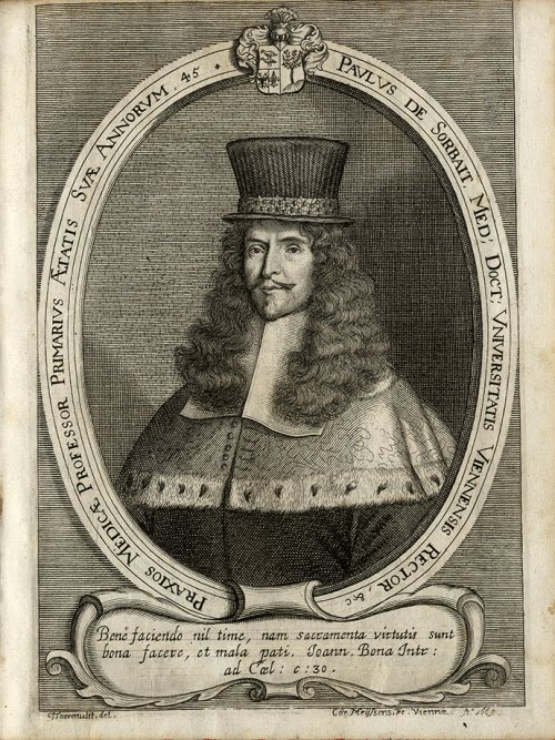 Frontispiz Catalogus rectorum 1670. © Archiv der Universität Wien