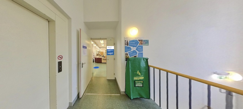 picture of the access to the library