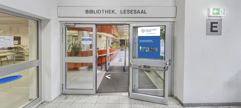 picture of the access to the library