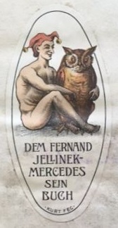 Ex Libris Jellinek Mercedes