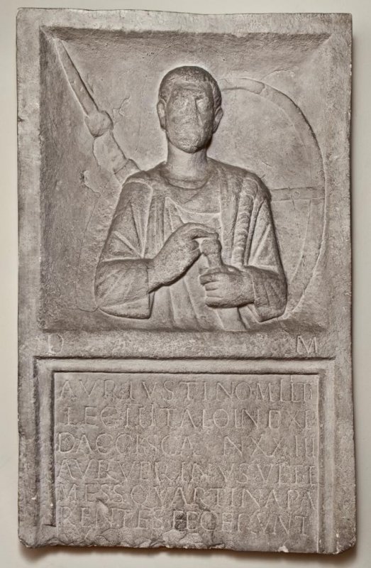 Grabstein des Aurelius Iustinus