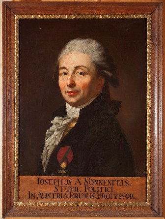 Joseph von Sonnenfels im Porträt des Anton Graff