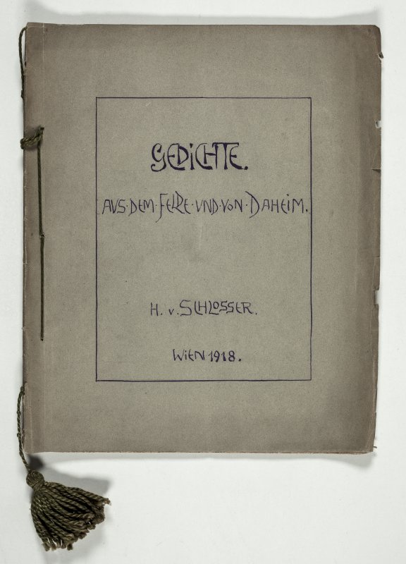 Gedichtsammlung "Gedichte aus dem Felde" (1918)