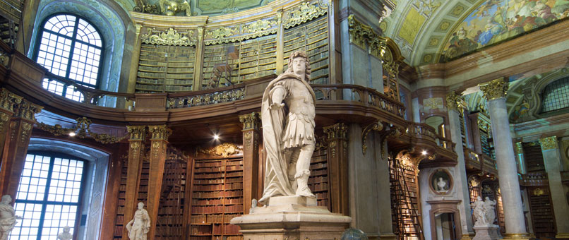 Prunksaal der Österreichischen Nationalbibliothek © Johannes Hloch/ÖNB
